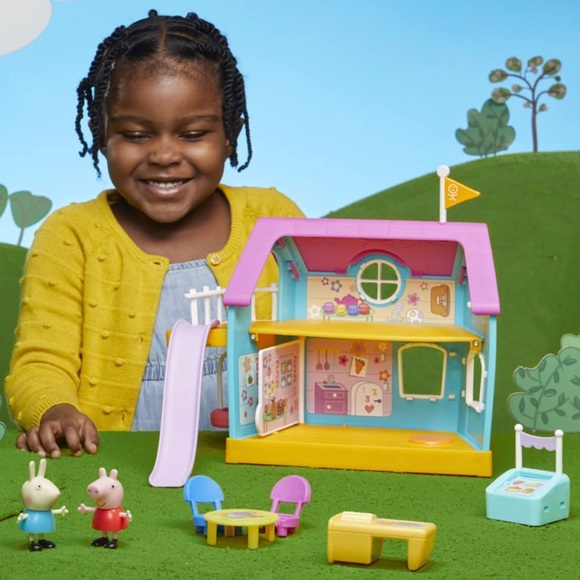 NEW Peppa Pig Peppa’s Club Peppa’s Kids-Only Clubhouse Playset Preschool Toy - Picture 3 of 9